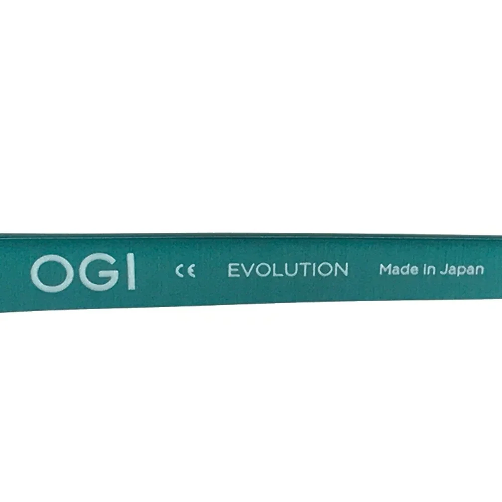OGI Eyeglasses Frames EVOLUTION 9221/1982 Teal Coffee Blue Brown 53-16-140